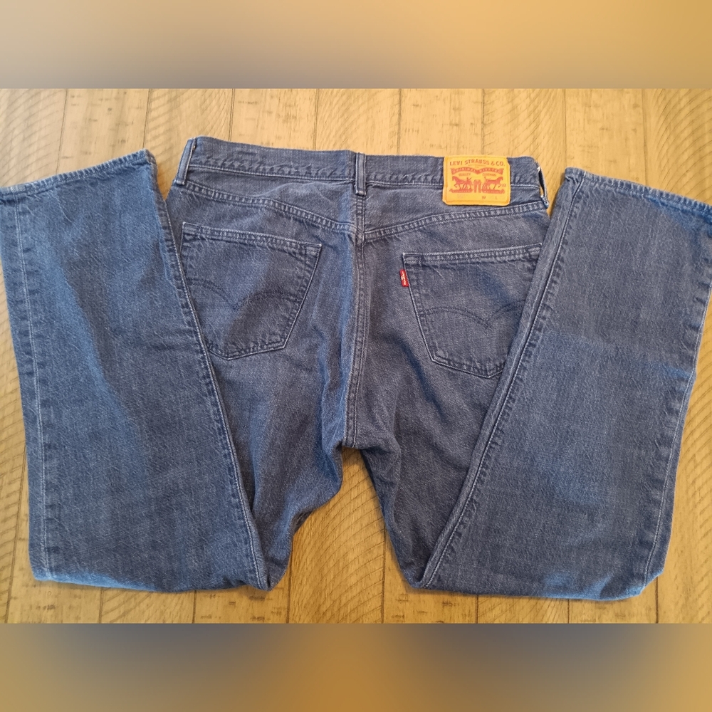 Levi Strauss 501XX Button Fly 36x32 Blue Denim Vintage